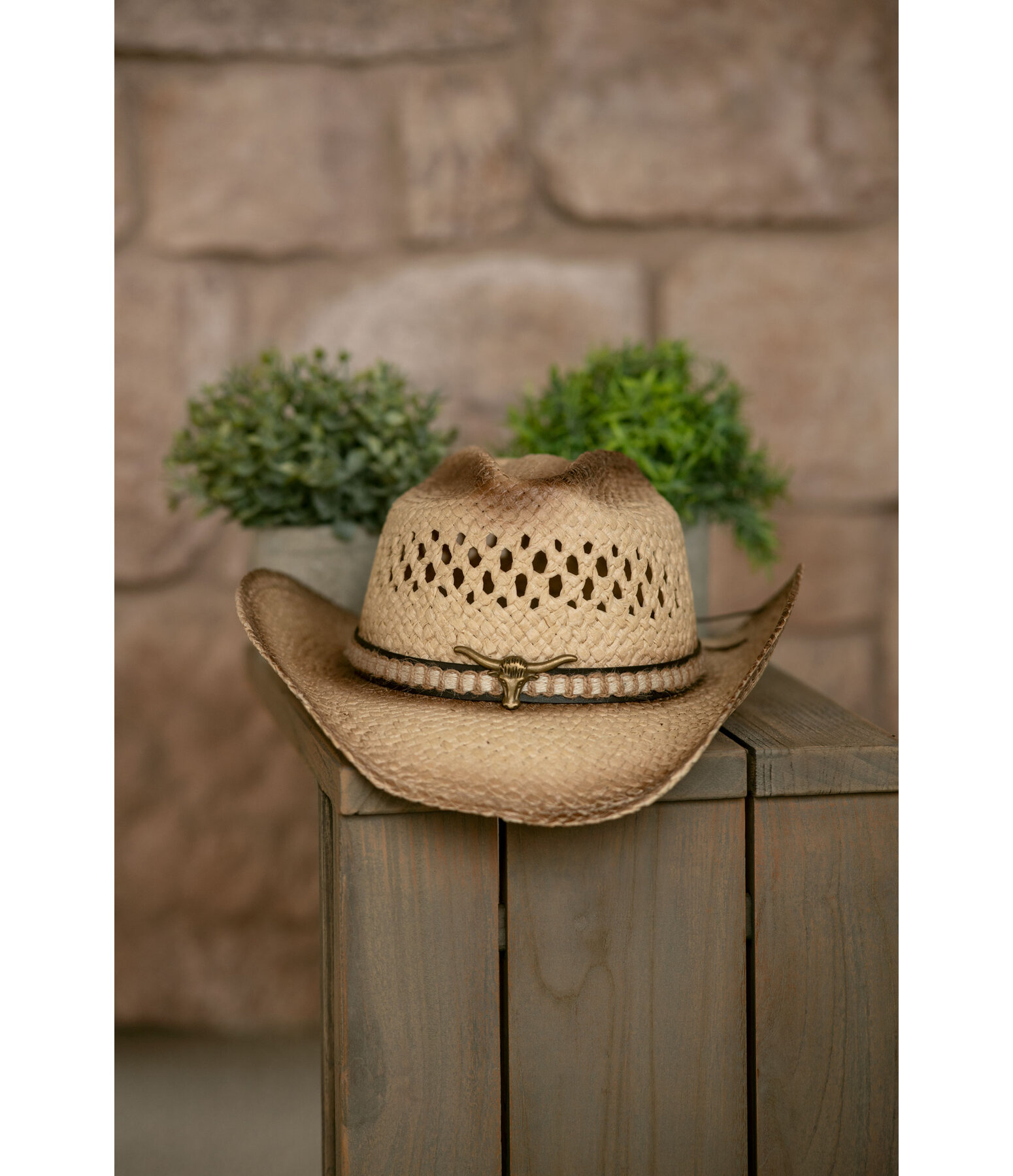 Chapeau de paille  Longhorn