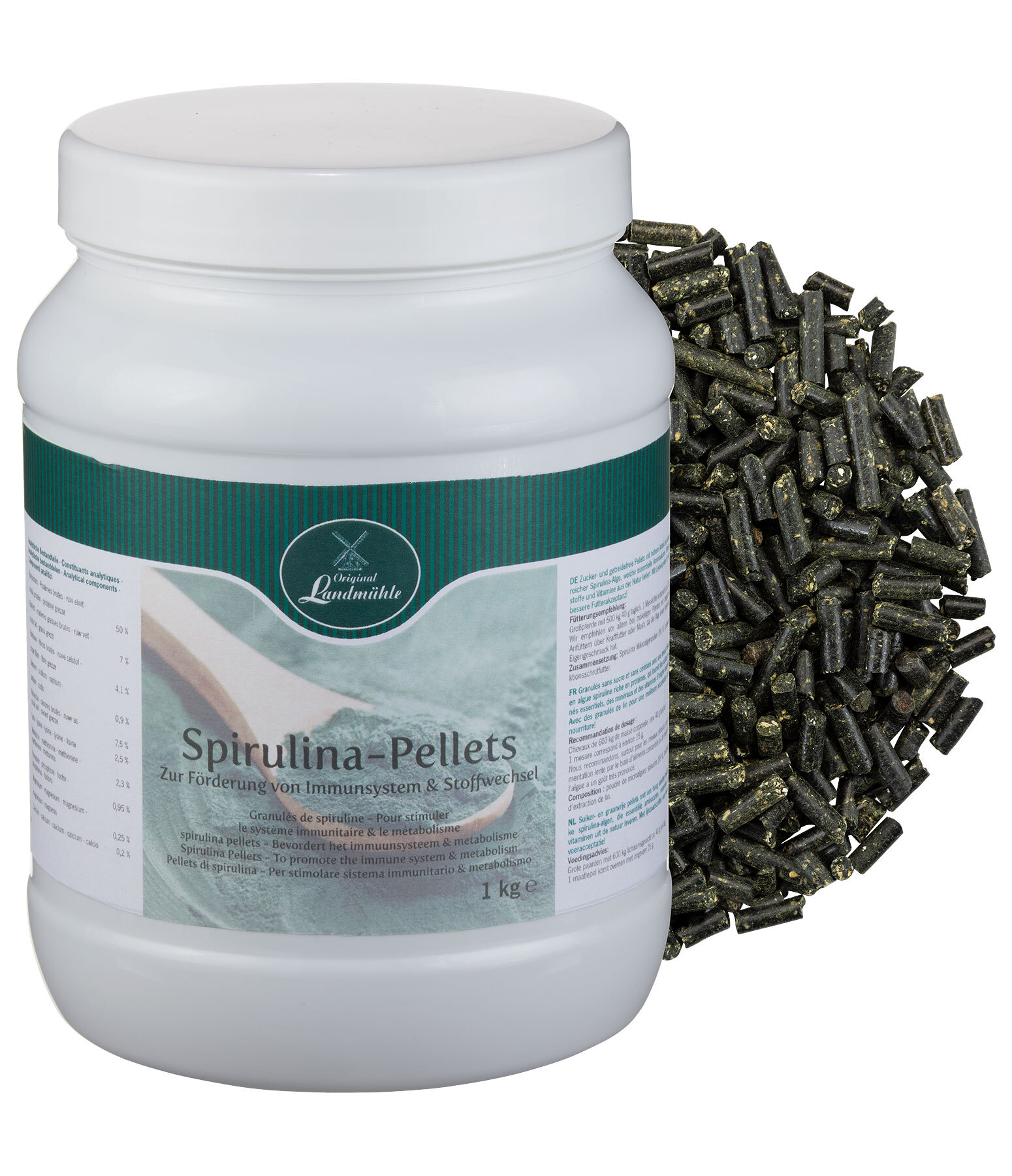 Granuls de spiruline