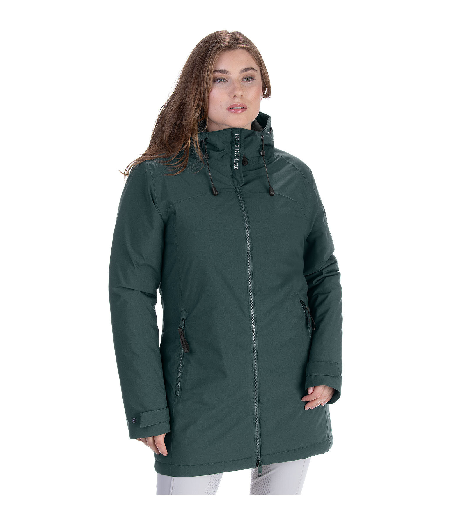 Manteau d'quitation fonctionnel  capuche  Eliza