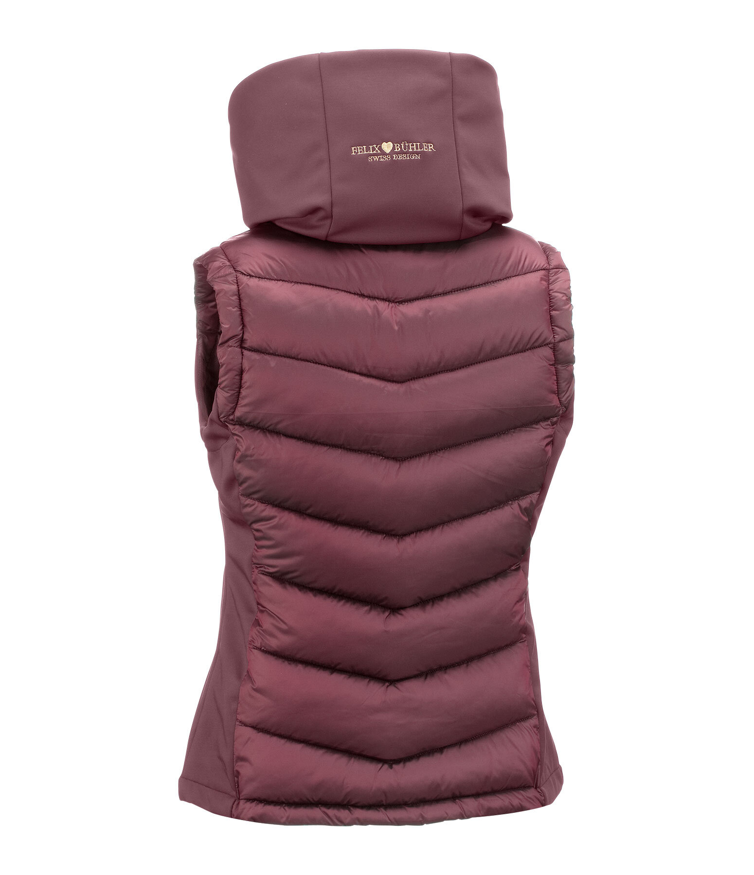 Gilet d'quitation bi-matire softshell  capuche  Katlyn