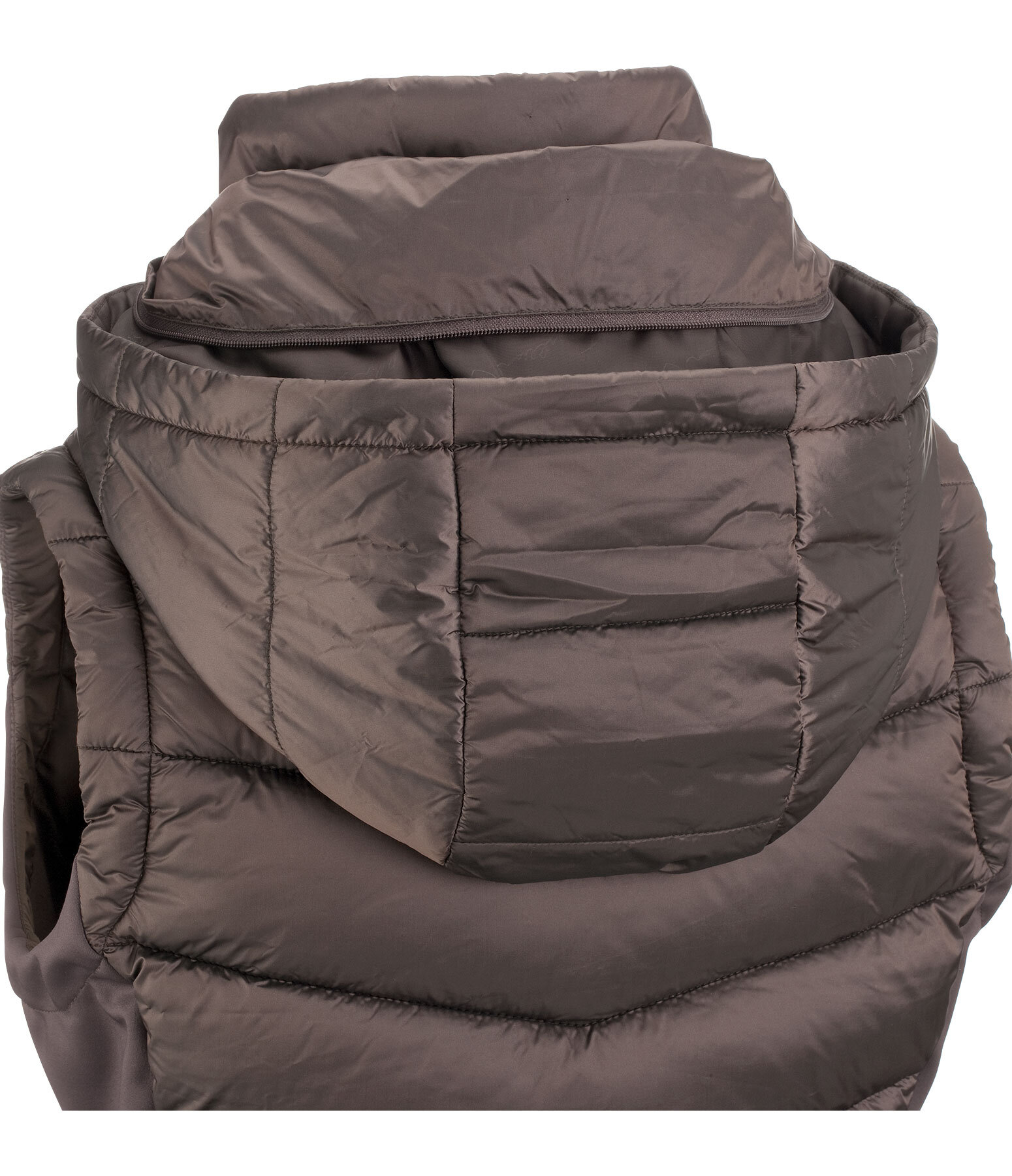 Gilet d'quitation bi-matire softshell  capuche  Katlyn