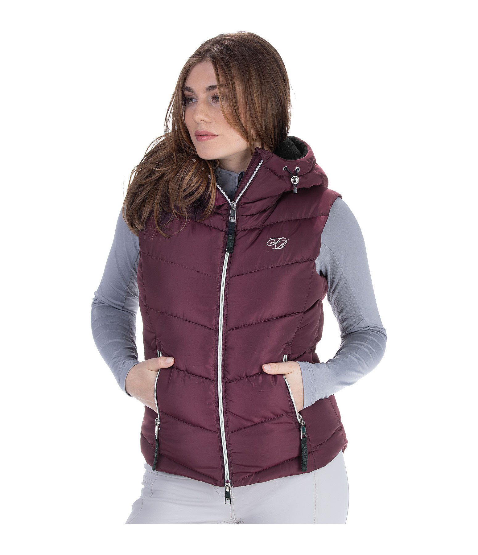 Gilet d'quitation  capuche  Lena