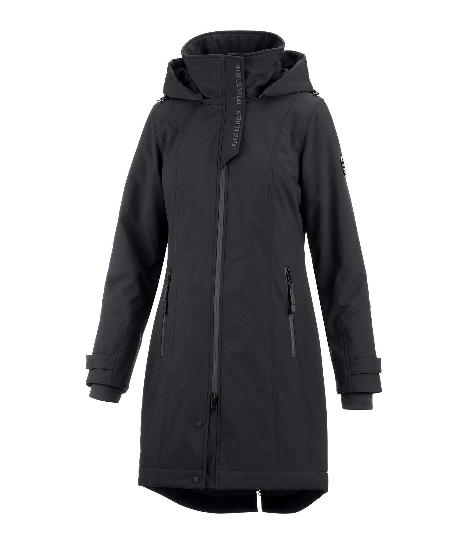 Manteau d'quitation softshell avec capuche  Aurelie