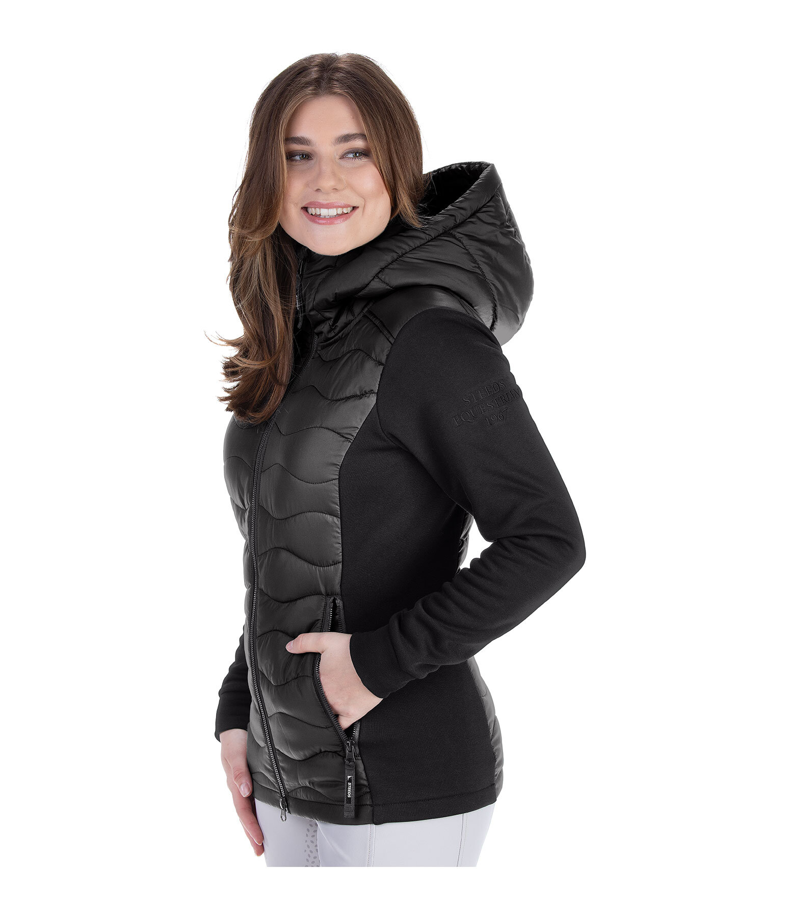 Veste sweat bi-matire  Ruby II