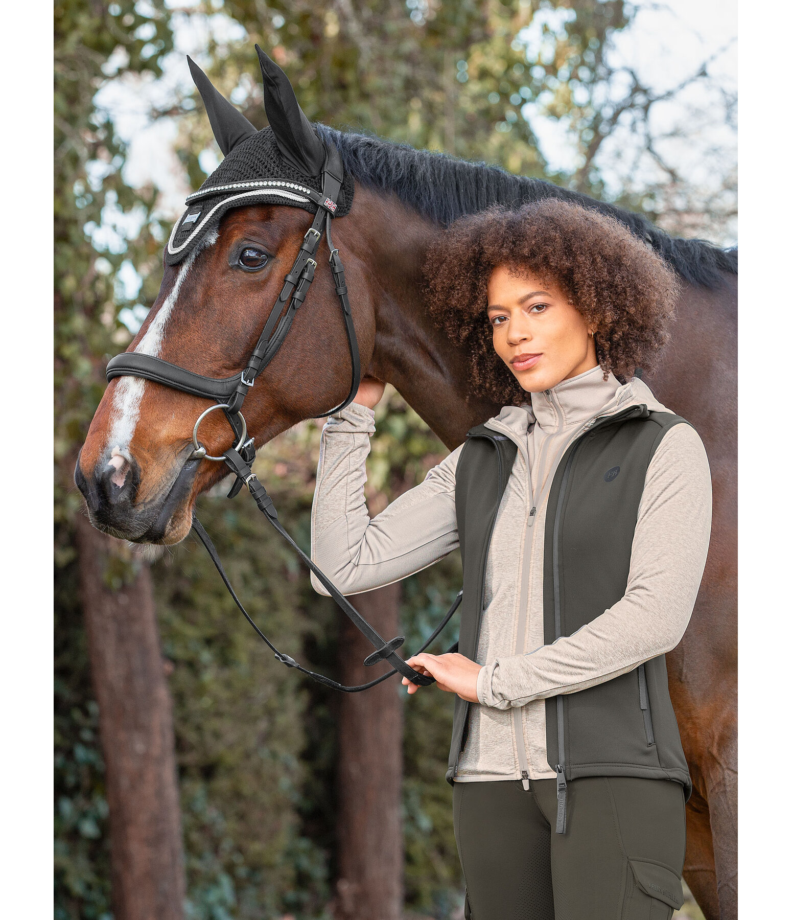 Gilet d'quitation softshell  Leia