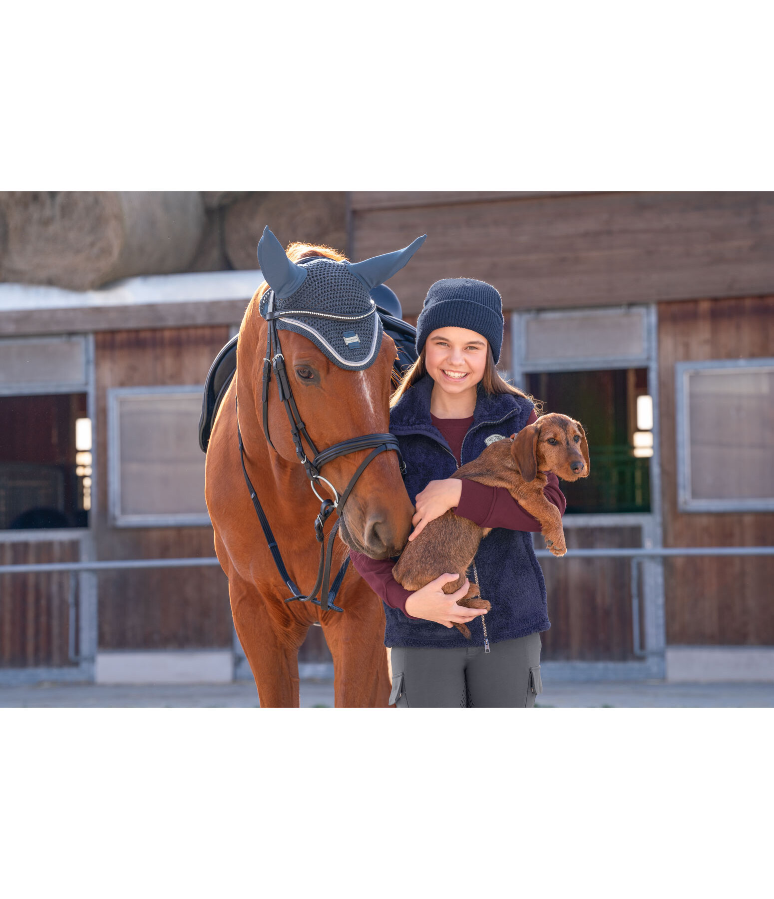 Gilet en polaire Teddy Enfant  Ylvie