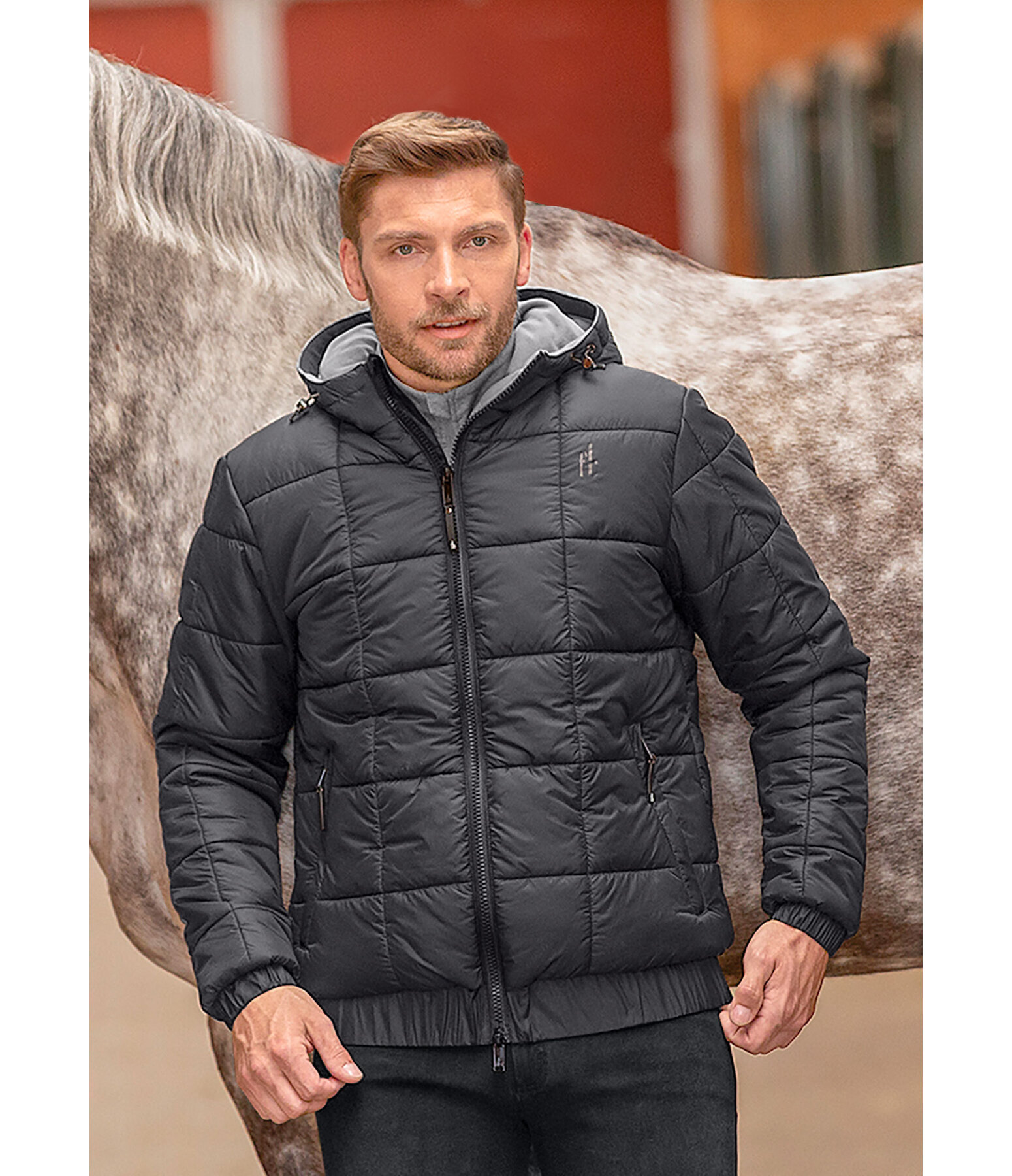 Veste d'hiver homme Mason - Mode d'équitation homme - Kramer Equitation