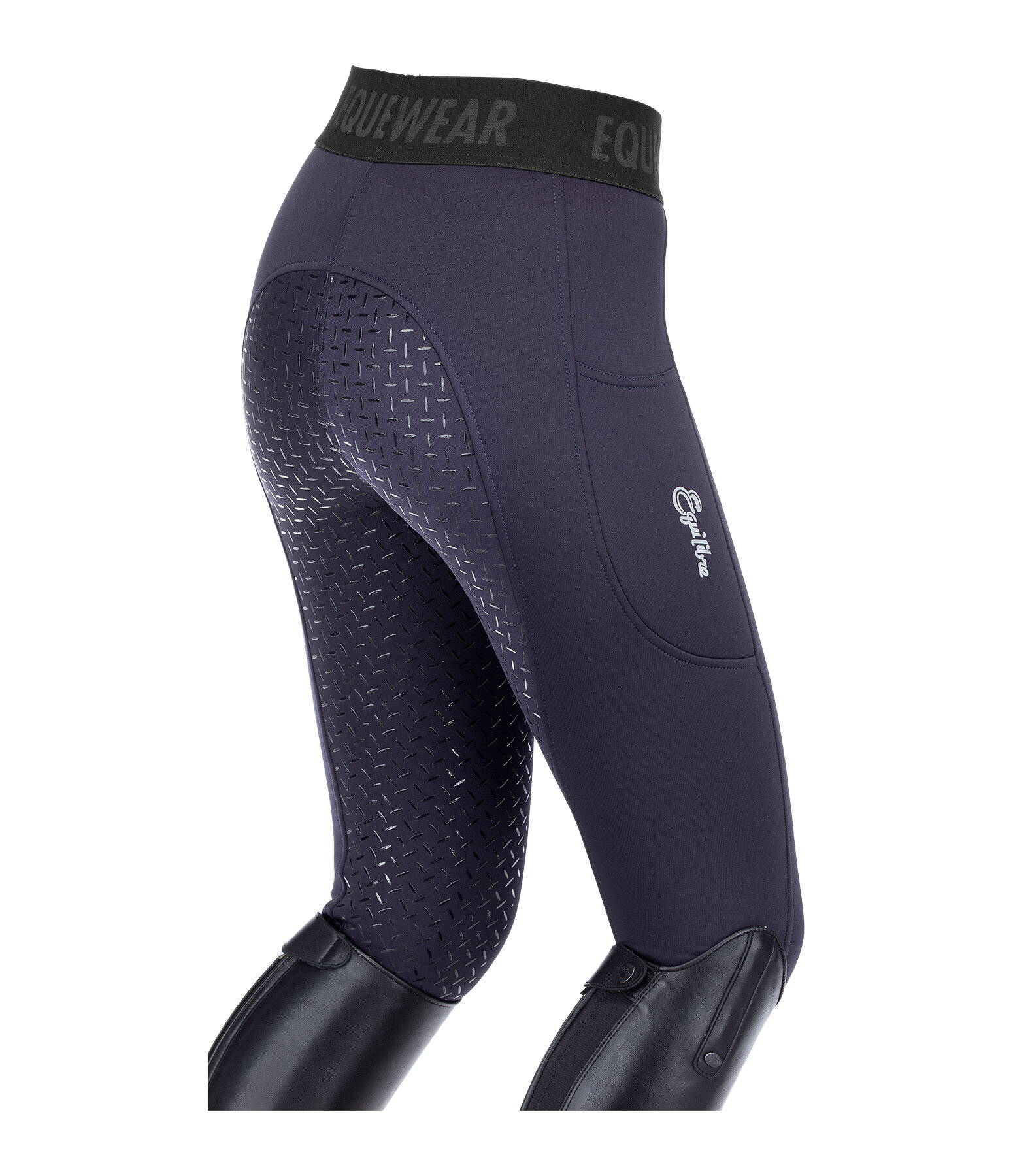 Legging d'quitation hybride et thermique  fond intgral grip  Malea