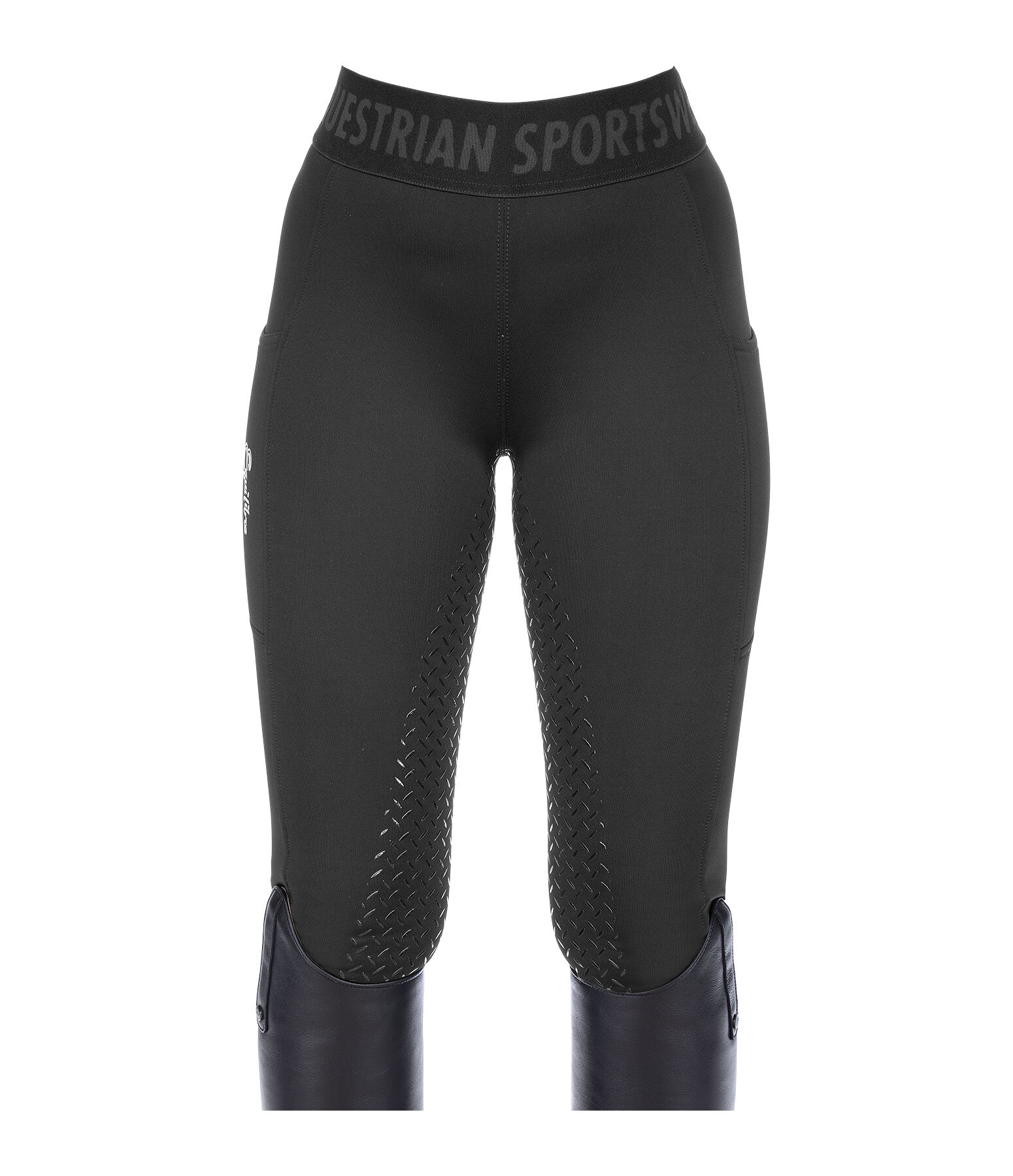 Legging d'quitation hybride et thermique  fond intgral grip  Malea