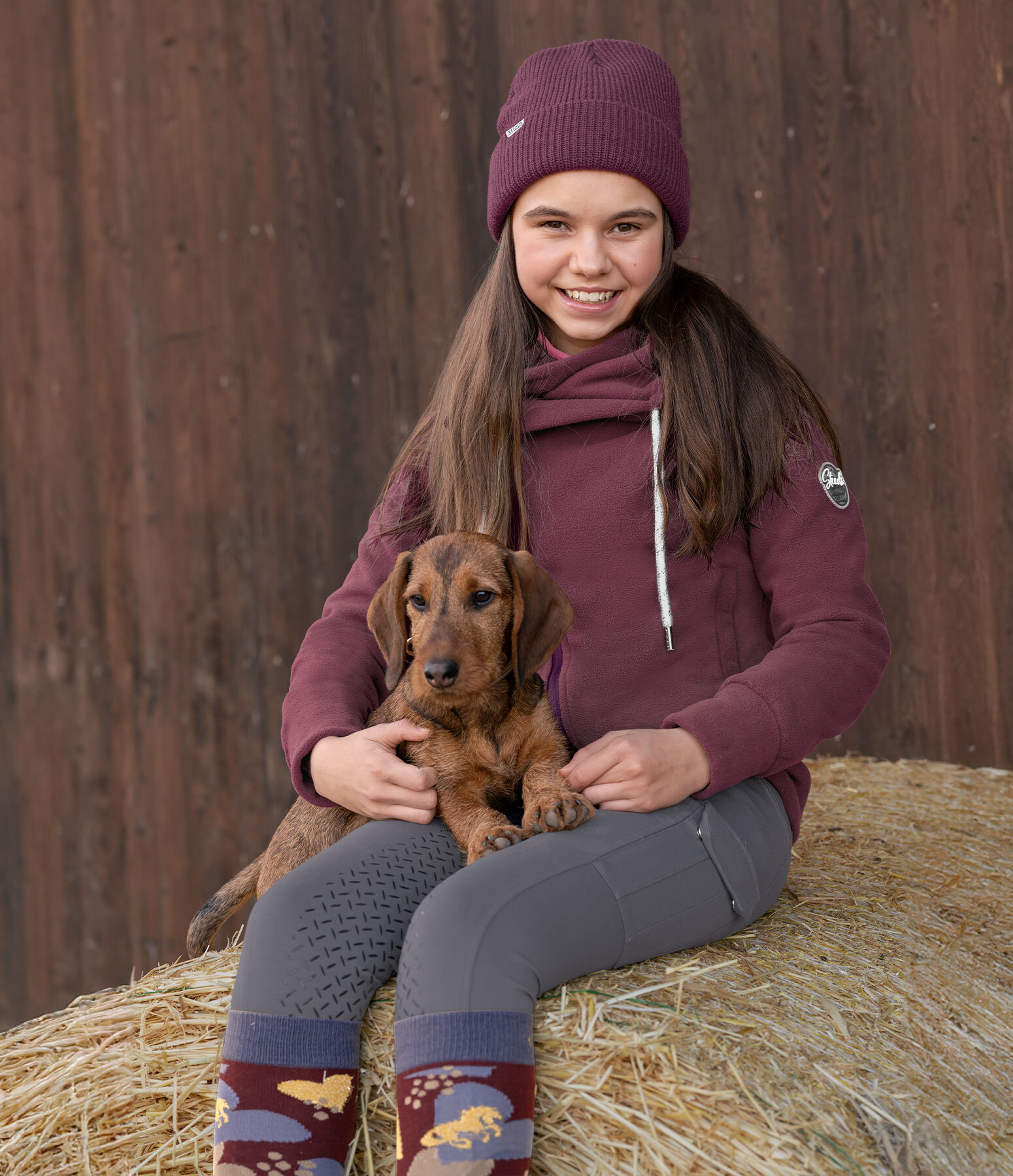 Tenue Enfant  Charlie en cassis