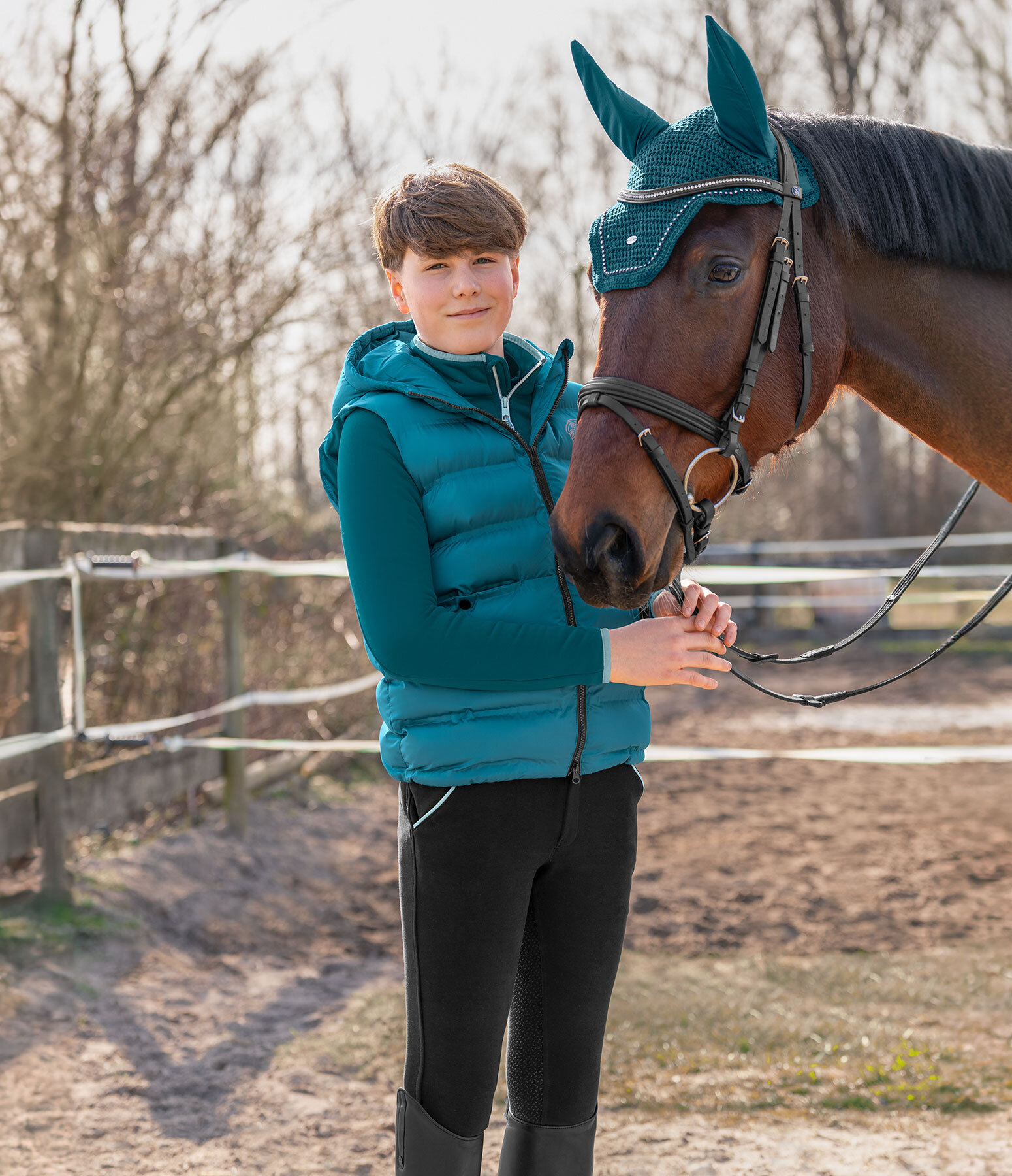 Tenue Enfant  Seiko en turquoise fonc