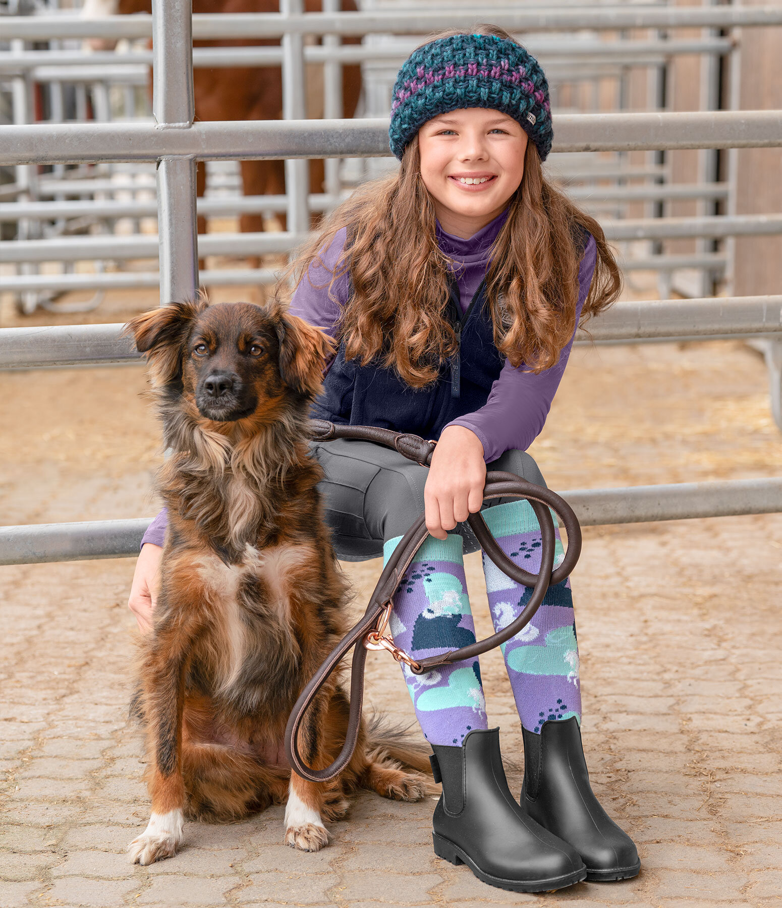 Tenue Enfant  Elliot en violet nacr