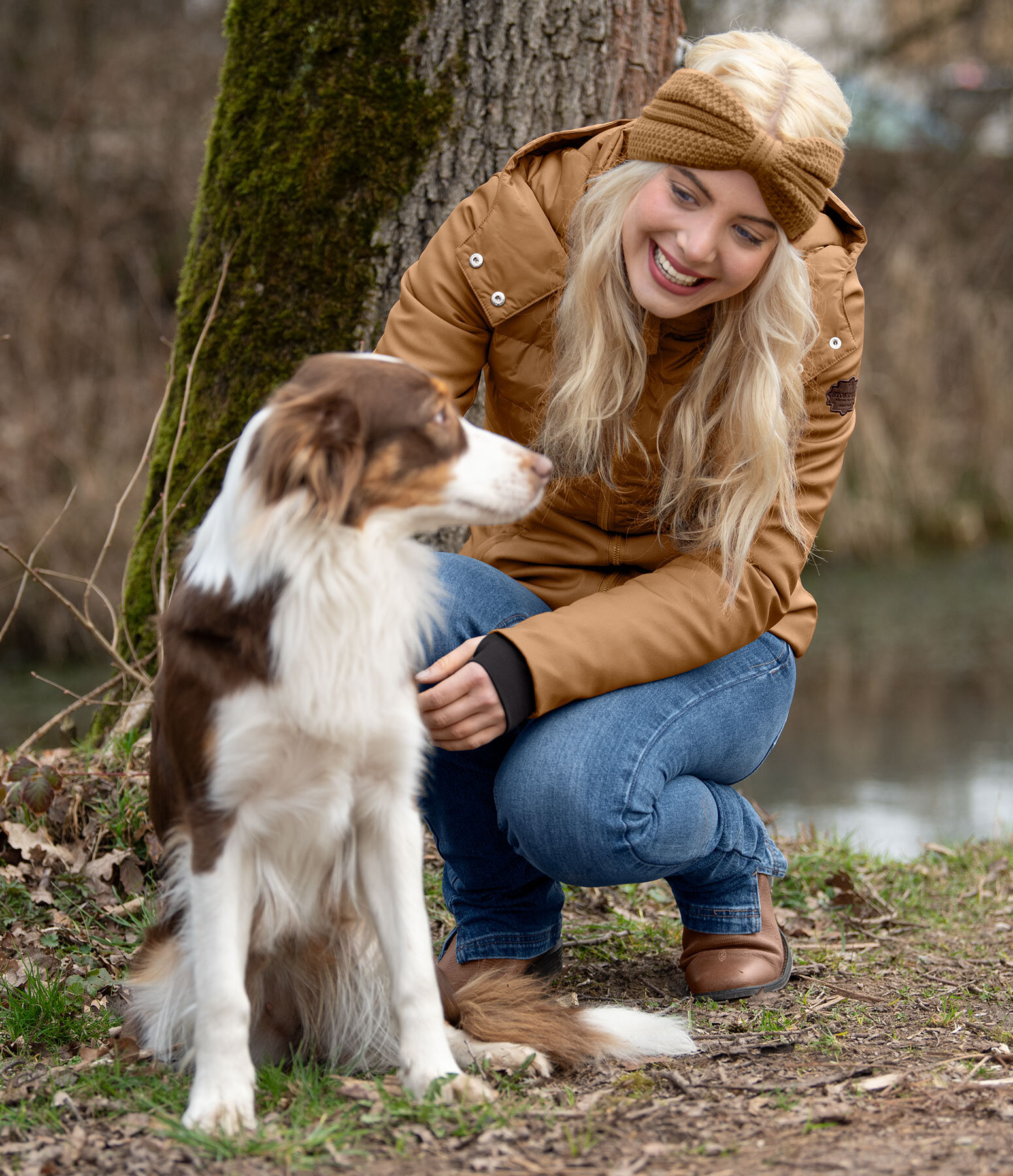 Tenue western RANCH-X Jane en caramel