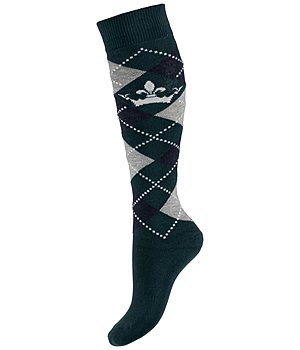 Felix Bhler Chaussettes hautes  Argyle - 750314-2-GL