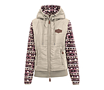 Veste bi-matire en polaire  Sally