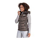 Gilet d'quitation bi-matire softshell  capuche  Katlyn