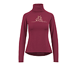 T-shirt col roul  manches longues en stretch Performance  Phoebe