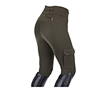 Pantalon d'quitation thermique hybride  fond intgral grip  Madeleine