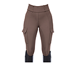 Legging d'quitation thermique  fond intgral grip  Amber