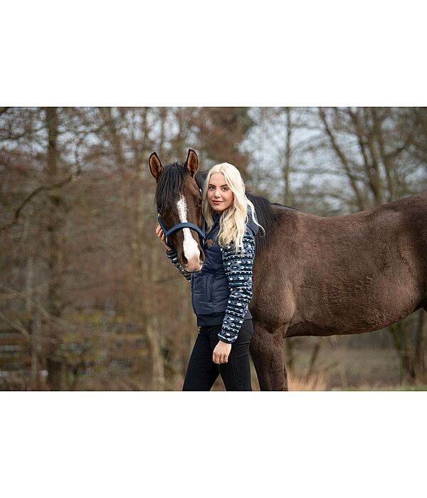 Veste bi-matire en polaire  Sally