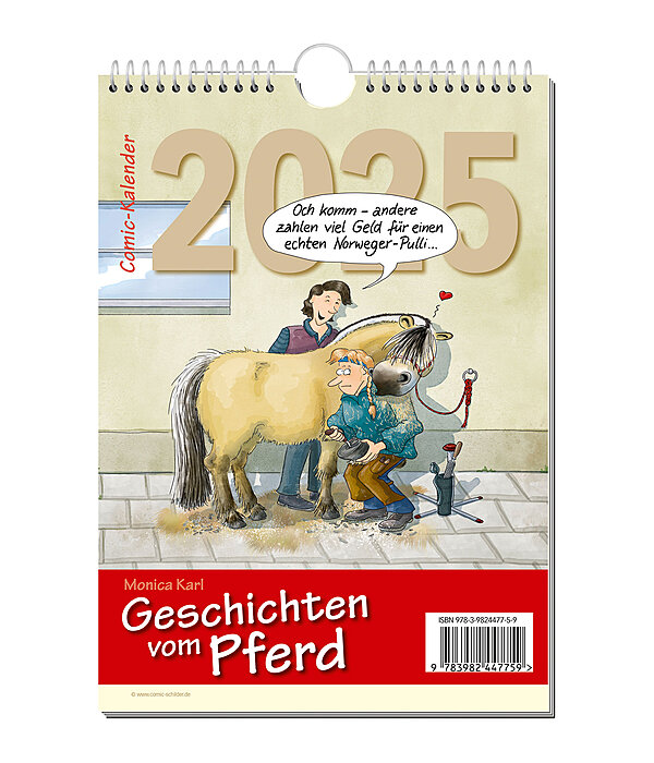 Geschichten vom Pferd - Comic Kalender 2025