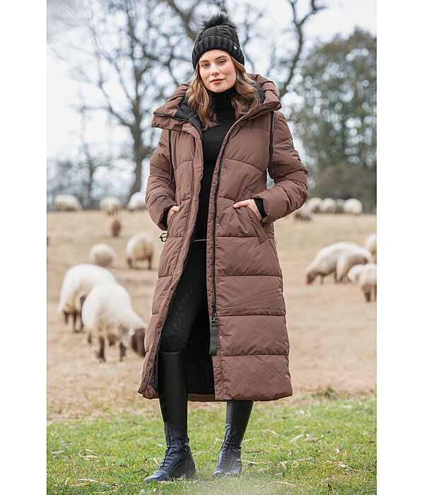 Manteau d'quitation matelass  capuche   Anne