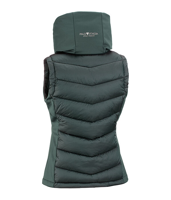 Gilet d'quitation bi-matire softshell  capuche  Katlyn