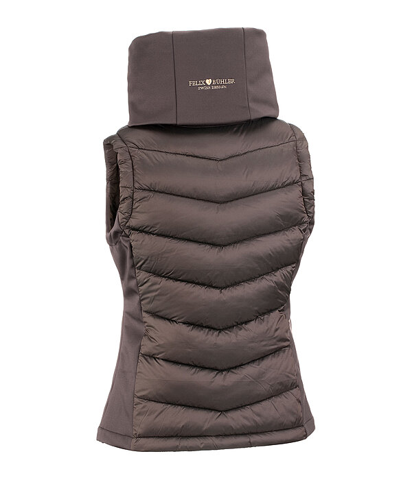 Gilet d'quitation bi-matire softshell  capuche  Katlyn