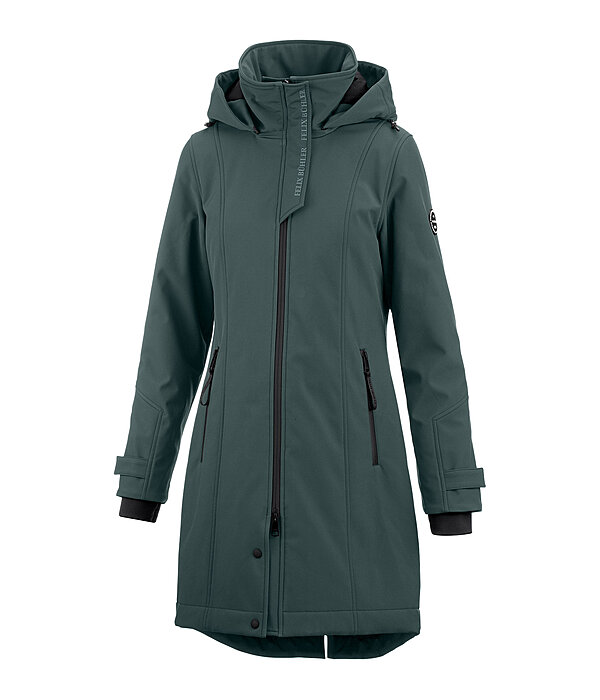 Manteau d'quitation softshell avec capuche  Aurelie