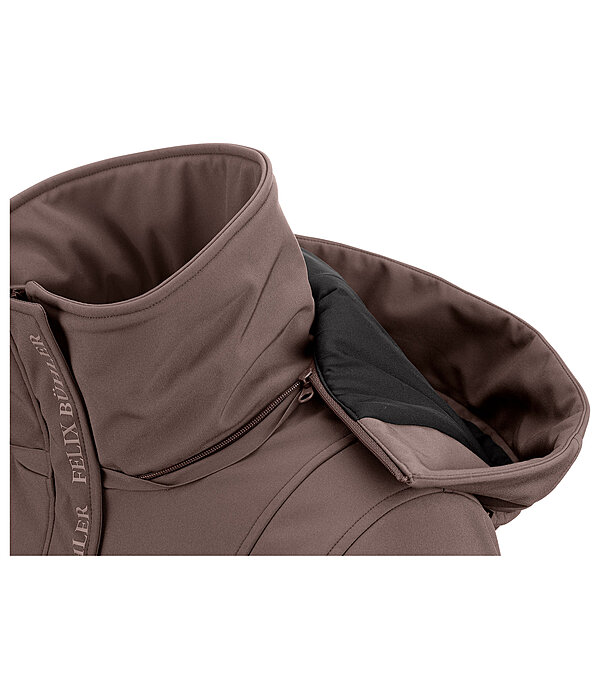 Manteau d'quitation softshell avec capuche  Aurelie