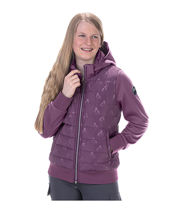 Veste bi-matire Softshell enfant  Saskia