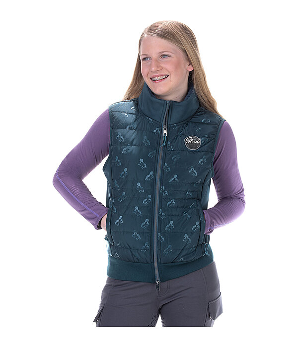 Gilet d'quitation bi-matire Enfant  Sarah II