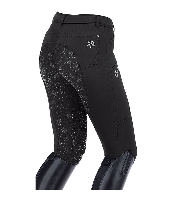 Pantalon d'quitation hybride et thermique  fond intgral grip Enfant  Caitlyn II