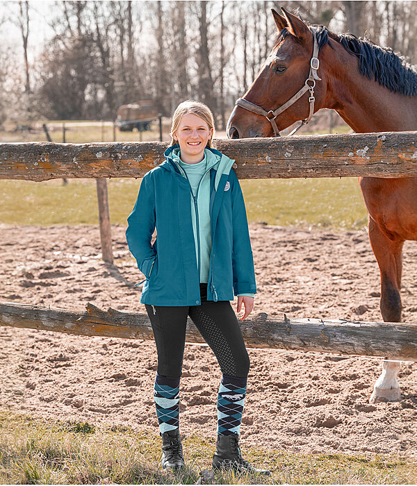 Tenue Enfant STEEDS Runa en turquoise fonc